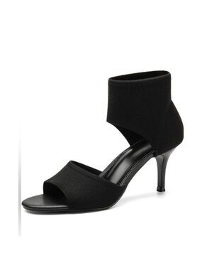 Newbella Mousse Fit Peep Toe Stiletto Sandals Size 6.5